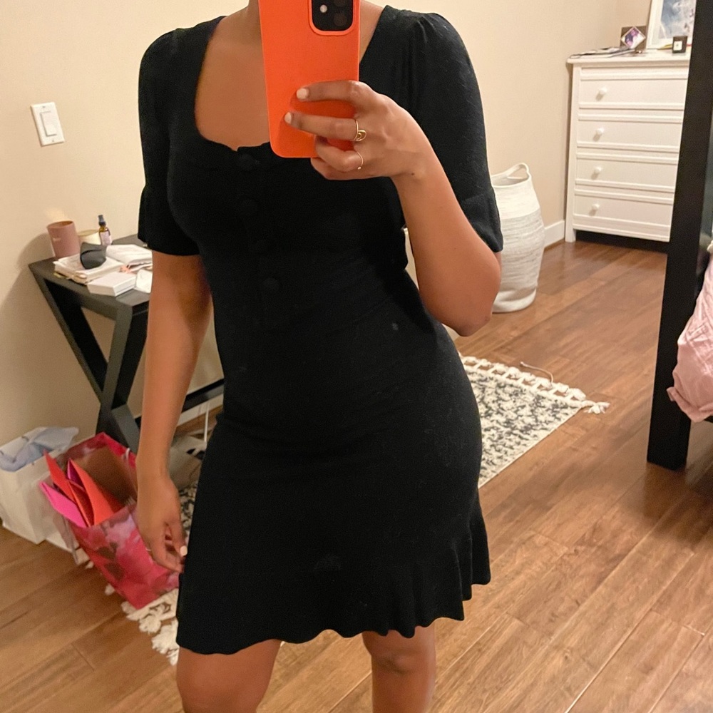 Nordstrom | Black Sweater Dress